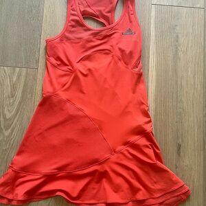 Coral Adidas tennis dress